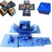 подарок box sa приз box подарочная коробка скол выставлять день рождения коробка MDM ( голубой )