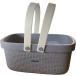  корзина большой размер умывание инструмент ванна корзина стирка корзина место хранения ручная сумка стирка предмет прачечная душ осушитель горячие источники sen горячая вода spa( серый )