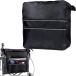  инвалидная коляска сумка большая вместимость водонепроницаемый место хранения пожилые люди инвалид для инвалидная коляска для удобный товары легкий долговечность бардачок .. пакет ( черный )