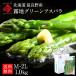  Hokkaido . хорошо . производство . земля культивирование зеленый спаржа M~2L размер 1kg спаржа ваш заказ гурман 