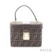  Fendi FENDI Zucca косметичка парусина кожа темно-коричневый 0914931107 женский б/у 