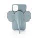 . покупка Loewe LOEWE Elephant iPhone 11 покрытие мобильный * смартфон аксессуары аксессуары кожа оттенок голубого [ б/у ]