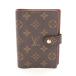  Louis * Vuitton LOUIS VUITTON Agenda PM обложка для записной книжки аксессуары монограмма оттенок коричневого R20005 [ б/у ]