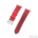  Hermes Apple watch 41mm case for simple toe ru Jean pin g rouge rouge H change belt 