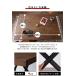�e�[�u�� ���~�� �K�X�����~���e�[�u�� 120�~80cm �������� �u���E�� �i�`������ �嗝�Β� ������� �V���v�� ���~�e�[�u�� �_�C�j���O�e�[�u�� �֘A�摜5