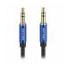 VENTION 3.5mm Male to Male аудио кабель 1.5m Blue aluminium сплав BA-4414 бытовая техника аудио относящийся звуковая аппаратура оплата при получении не возможно почтовая доставка 