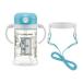 ske-ta- для малышей соломинка есть кружка кружка бутылка 370ml I'm Doraemon KSHW2N перевозка Kids baby младенец ребенок ребенок герой 