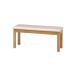  обеденный bench W950×D350×H430mm натуральное дерево Raver дерево модный натуральный оплата при получении не возможно 