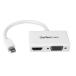 STARTECH.COM LTD MDP2HDVGAW Mini DisplayPort³ȥ٥A Vץ ġ󡦥ߥ˥ǥץ쥤ݡMini DP - VGA HDMIѴץ Բ