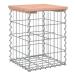 vidaXL сад bench .. дизайн 33x31x42 cmda стакан натуральное дерево мебель уличный мебель наружный стул уличный bench оплата при получении не возможно 