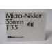 * б/у товар *Nikon* Nikon микро Nikkor 55mmF3.5 использование инструкция!