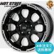 �ۥ�����Τ�1�� HOT STUFF MAD CROSS GRACE (GB/P) 16����� 7.0J PCD114.3/5H ���󥻥åȡ�38 �ޥåɥ����� ���쥤��