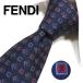 【ブランド　ネクタイ】フェンディ　ネクタイ(8cm幅)　FFA38【メンズ　ビジネス】　