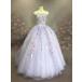  свадебное платье * цвет ES-1147 лиловый [ невеста * дешевый * дешевый * б/у *7 номер ]