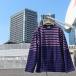 BARBARIAN "NEW JAPAN SIZE SPEC" XFE-18 12oz CREW LONG SLEEVE RUGBY JERSEY Rugger рубашка длинный рукав Canada производства LAVENDER/NAVY/PURPLE S-XL бесплатная доставка 