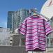 BARBARIAN "NEW JAPAN SIZE SPEC" YSE-20 8oz CREW SHORT SLEEVE RUGBY JERSEY Rugger рубашка короткий рукав Canada производства RASPBERRY/COLUMBIA/IVORY/LAVENDER S-XL бесплатная доставка 
