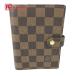  прекрасный товар LOUIS VUITTON Louis Vuitton R20700 Agenda PM органайзер канцелярские товары Damier обложка для записной книжки eben[ б/у ]