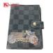 LOUIS VUITTON Louis Vuitton R21130iryu -тактный re Agenda PM органайзер Damier gla Fit обложка для записной книжки черный мужской [ б/у ]