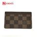LOUIS VUITTON Louis Vuitton N61722porutokarutosa-n тянуть IC кейс футляр для карточек eben Brown женский [ б/у ]