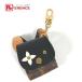 прекрасный товар LOUIS VUITTON Louis Vuitton GI0448ete.i* слуховай аппарат AirPods кошка животное воздушный poz кейс монограмма кошка [ б/у ]