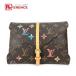  не использовался LOUIS VUITTON Louis Vuitton GI0674ete.i*12k Ray yon сумка & цветные карандаши 12 -цветный набор монограмма карандаш Brown [ б/у ]