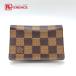 LOUIS VUITTON Louis Vuitton M60502 бур nai The -duposhu футляр для визитных карточек IC кейс футляр для карточек eben Brown женский [ б/у ]