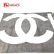 CHANEL Chanel спорт CC здесь Mark пляж ta Horta oru хлопок серый женский [ б/у ]