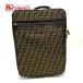 FENDI Fendi Zucca рисунок 2 колесо портфель дорожная сумка Brown женский [ б/у ]