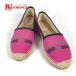 GUCCI Gucci 525882 Logo плоская обувь туфли без застежки обувь обувь спортивные туфли эспадрильи Pink Lady -s[ б/у ]