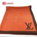 LOUIS VUITTON Louis Vuitton Logo интерьер колено .. одеяло покрывало orange женский [ б/у ]