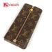  прекрасный товар LOUIS VUITTON Louis Vuitton ekyuieks бледный сумка кисть коробка канцелярские товары монограмма пенал Brown [ б/у ]