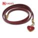 LOUIS VUITTON Louis Vuitton M6625F латунь rekomito аксессуары LV Logo браслет эмаль pom dam -ru оттенок красного женский 