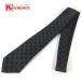  прекрасный товар LOUIS VUITTON Louis Vuitton M78752 галстук * Damier Classic 8CM галстук черный мужской [ б/у ]