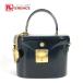 VERSACE Versace портфель ручная сумочка солнечный Burst косметичка черный женский [ б/у ]