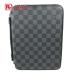  прекрасный товар LOUIS VUITTON Louis Vuitton N63034 Esse n автомобиль ruiPad кейс ручная сумочка сумка планшет кейс Damier gla Fit [ б/у ]