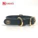  не использовался GUCCI Gucci 692943 домашнее животное цвет собака собака .. Chan аксессуары GG ошейник черный унисекс [ б/у ]