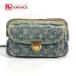 LOUIS VUITTON Louis Vuitton M95347bam сумка портфель сумка "body" Cross монограмма Denim сумка-пояс голубой женский [ б/у ]