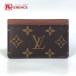 LOUIS VUITTON Louis Vuitton M61733 монограмма porutokarutosa-n тянуть чехол для проездного билета чехол для пропуска футляр для карточек [ б/у ]