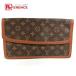 LOUIS VUITTON Louis Vuitton M51810 небольшая сумочка dam GM небольшая сумочка dam GM задний ручная сумочка монограмма клатч [ б/у ]