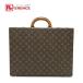 LOUIS VUITTON Louis Vuitton M53124kla автомобиль - портфель монограмма портфель Brown женский [ б/у ]