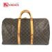 LOUIS VUITTON Louis Vuitton M41426 ключ poru50 ключ poru50 дорожная сумка ручная сумочка путешествие сумка монограмма сумка "Boston bag" [ б/у ]