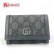  не использовался GUCCI Gucci 732025 off tia футляр для визитных карточек чехол для пропуска GG футляр для карточек серый мужской [ б/у ]