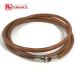 HERMES Hermes 2 -слойный короткое колье колье длинный аксессуары короткое колье Brown унисекс [ б/у ]