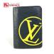LOUIS VUITTON Louis Vuitton M67904 бур nai The -duposhu футляр для визитных карточек чехол для проездного билета epi чехол для пропуска черный мужской [ б/у ]
