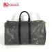 LOUIS VUITTON Louis Vuitton N41415 ключ poru45 портфель дорожная сумка путешествие сумка Damier карбоновый сумка "Boston bag" nowa-ru[ б/у ]