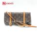 LOUIS VUITTON Louis Vuitton M51159 небольшая сумочка mareru сумка портфель поясная сумка сумка "body" монограмма сумка-пояс [ б/у ]