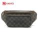 LOUIS VUITTON Louis Vuitton N51172bam сумка meru vi -ru сумка "body" поясная сумка Damier eben Brown унисекс [ б/у ]