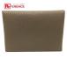 HERMES Hermes karu vi Duo футляр для визитных карточек складывающийся пополам футляр для карточек shebru выемка ruU.e палец на ноге p Brown женский [ б/у ] не использовался 