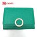 прекрасный товар BVLGARI BVLGARY BVLGARY BVLGARY футляр для визитных карточек чехол для проездного билета чехол для пропуска bai цвет Logo зажим футляр для карточек зеленый [ б/у ]