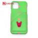 MCM M si- M Logo общий рисунок iPhone12/12Pro мобильный кейс смартфон кейс зеленый женский [ б/у ]
